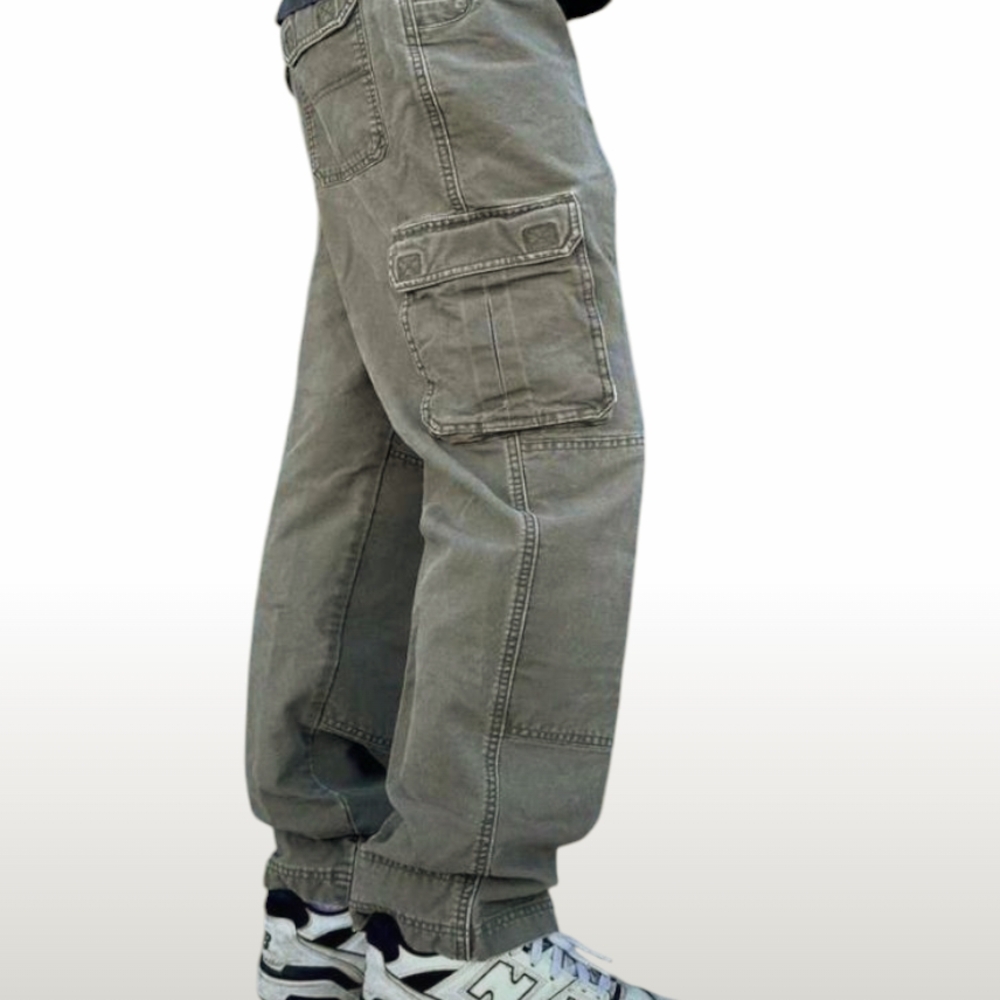 RedHead Gray Cargo Pants with Durable Cotton Blend